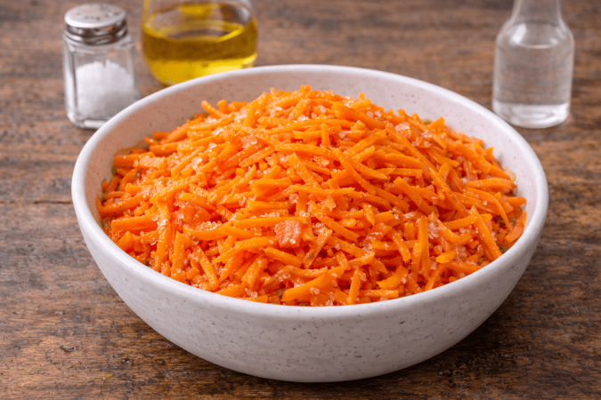 Salada Agridoce de Cenoura