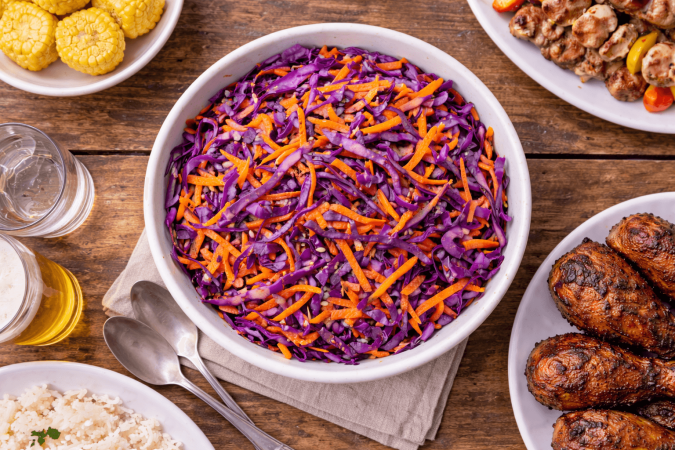 Salada Oriental de Repolho