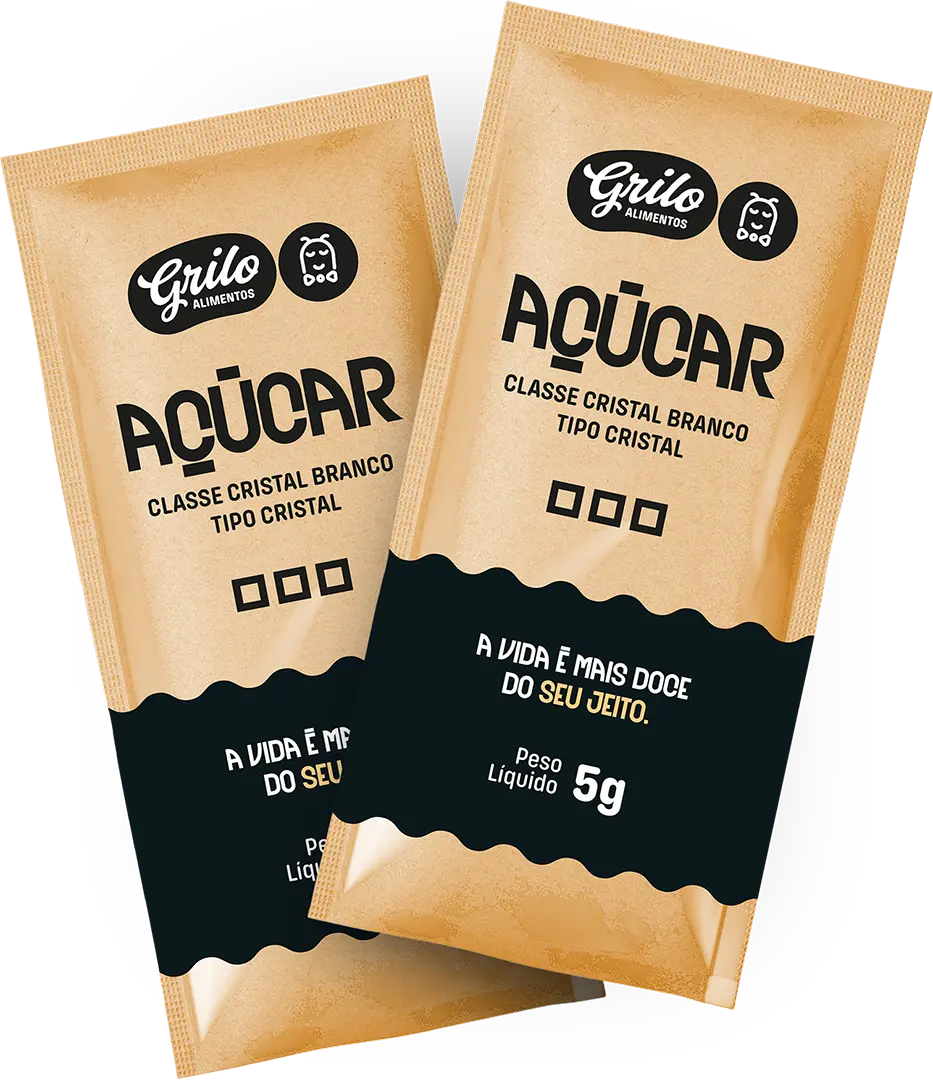 Sachês de Açúcar Grilo