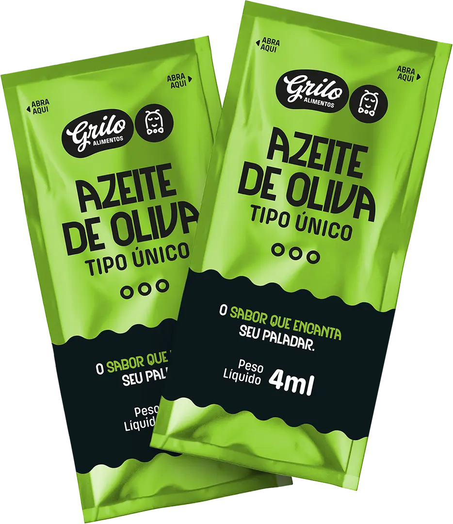 Sachês de Azeite de Oliva Tipo Único Grilo