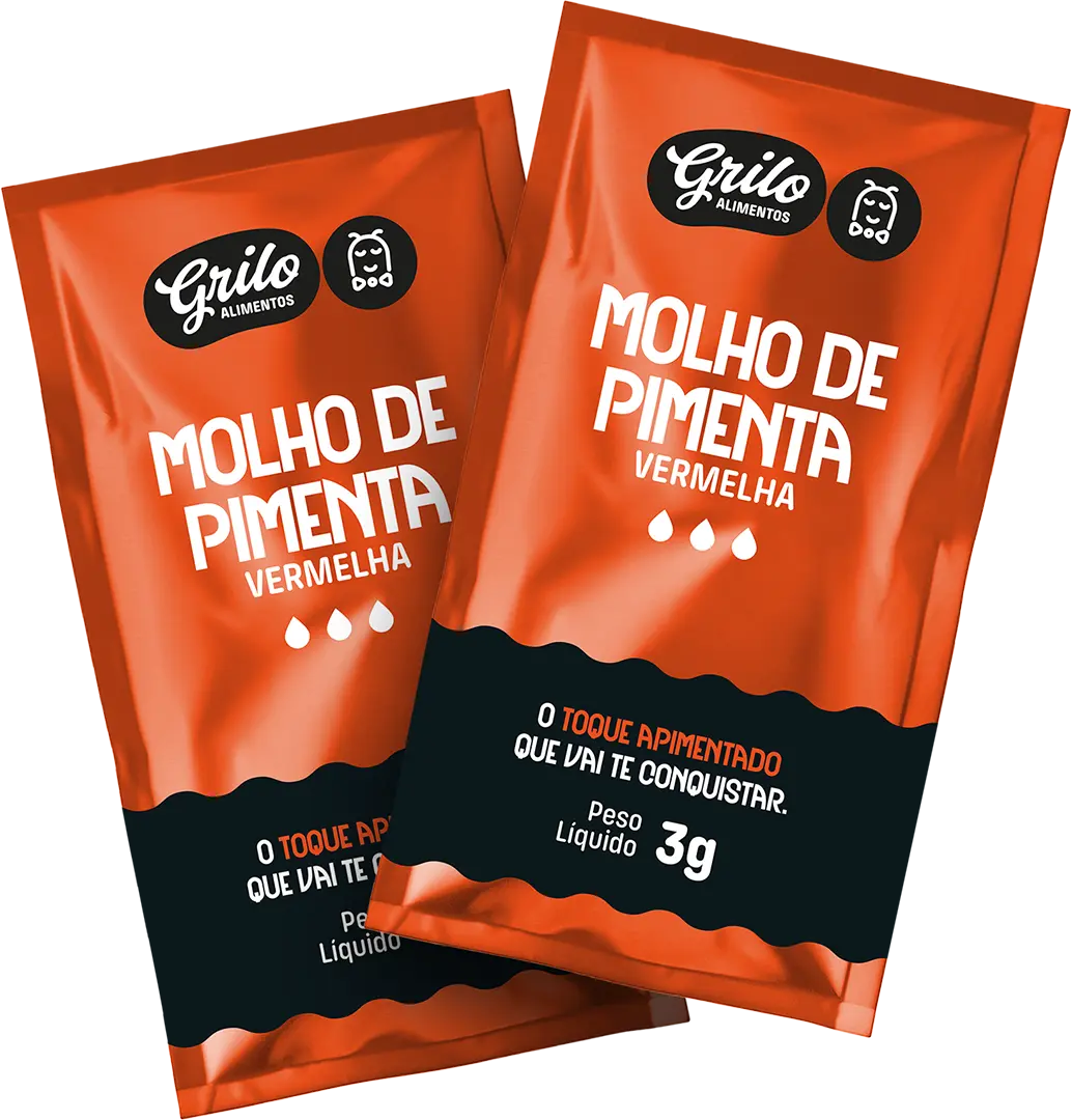 Sachês de Molho de Pimenta Grilo