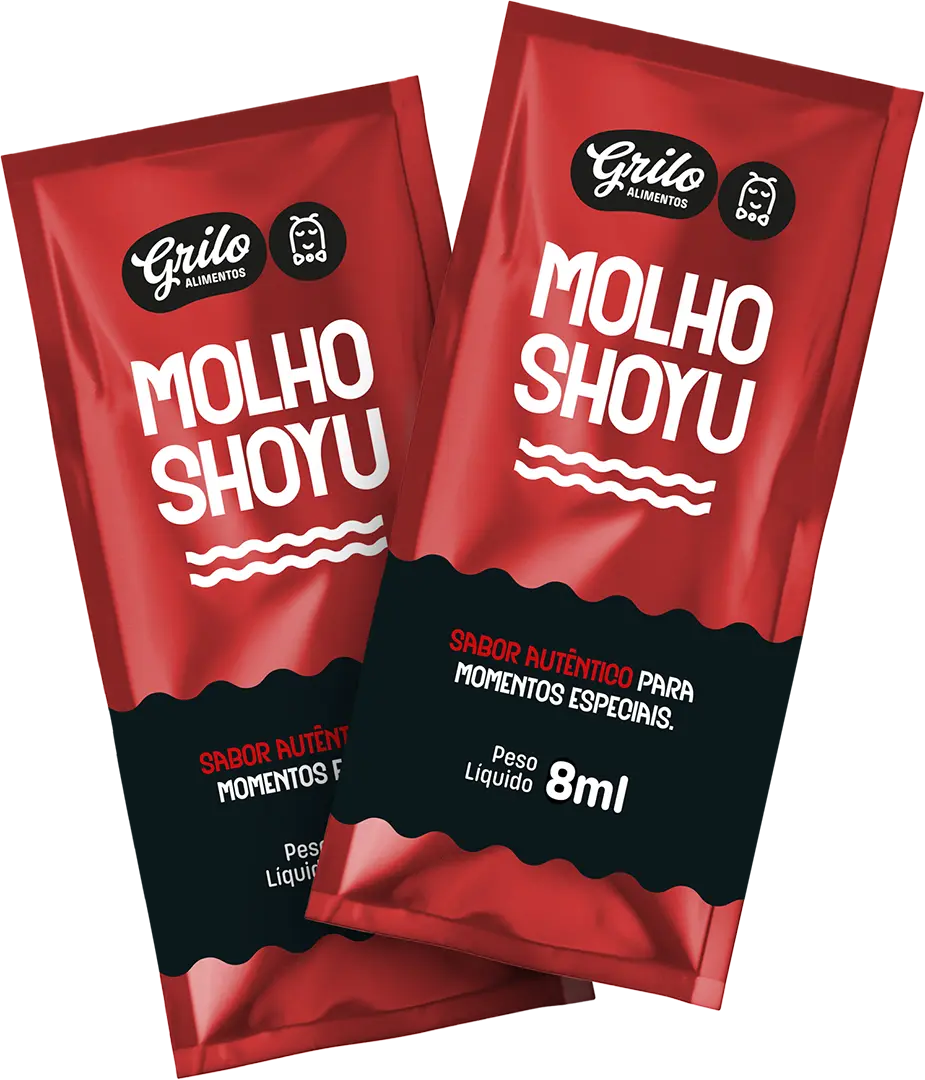 Sachês de Molho Shoyu Grilo